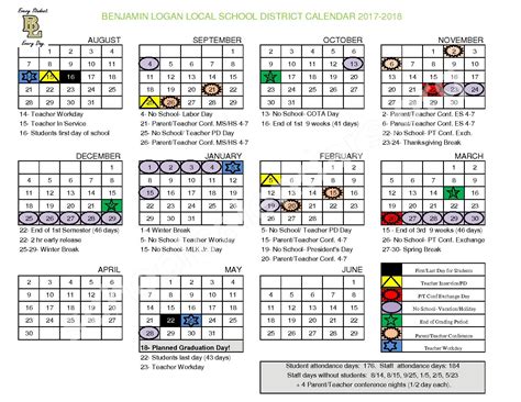 Logan University Academic Calendar